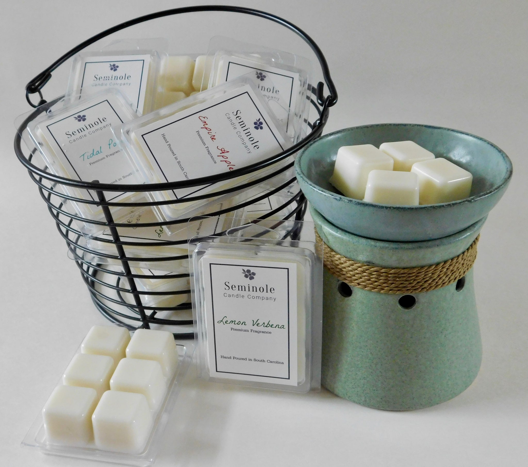Deco Tranquil Retreat Wax Melts- 12 (2.5 oz) Assorted Scented Wax Warmer Cube Sets- Rose, Lavender, Jasmine, Pine, Sea Salt 