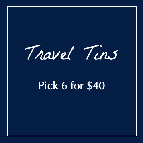Travel Tin Bundle - 6 for $40